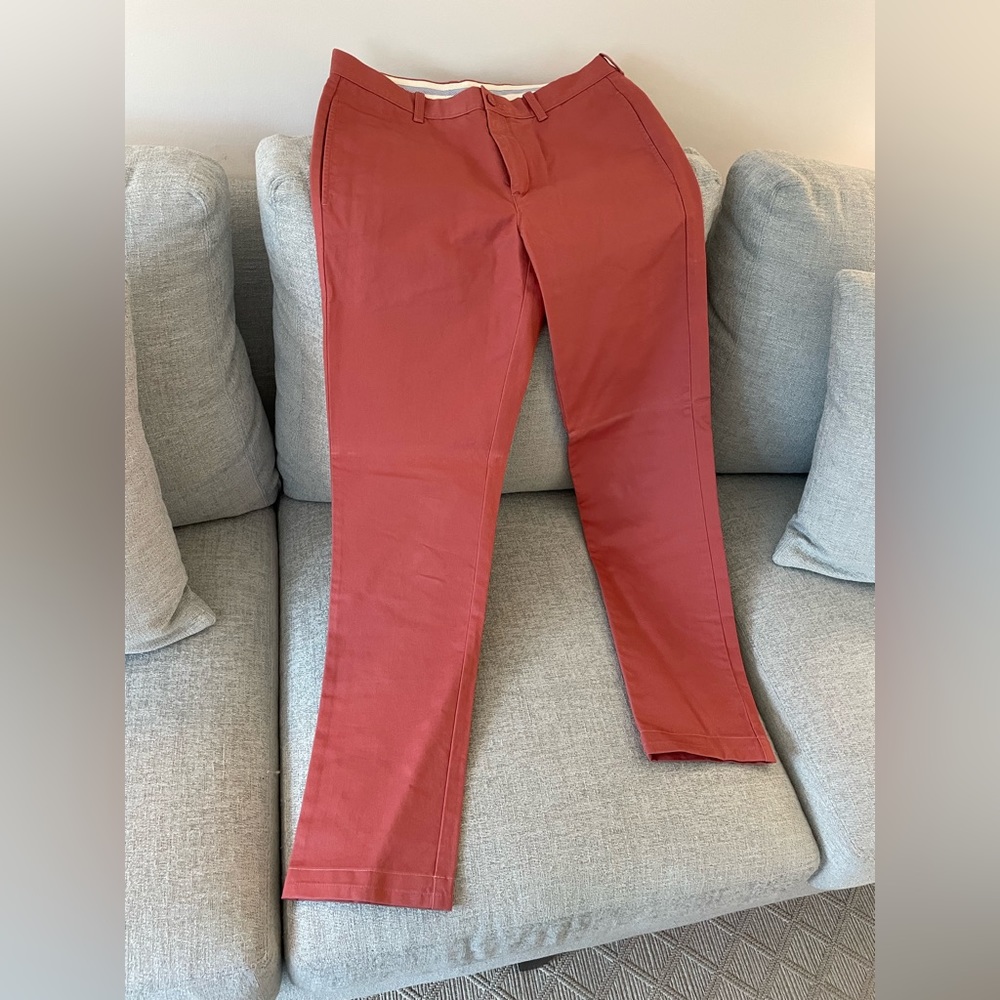 J. crew Nantucket red khakis